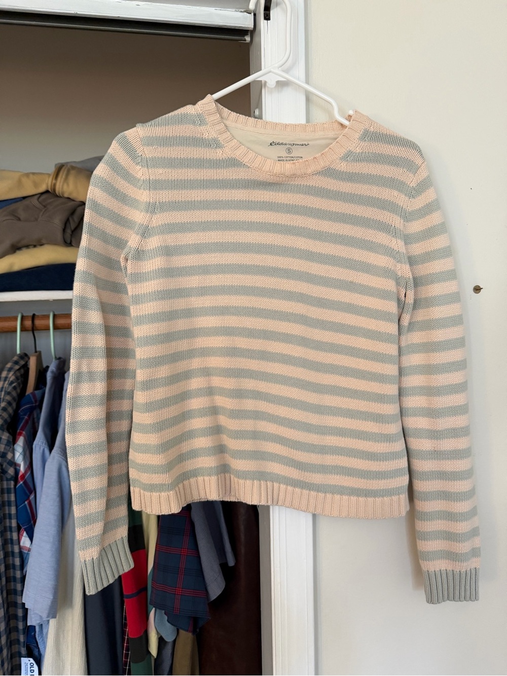 Eddie Bauer Striped Crewneck Sweater